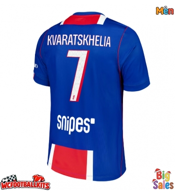 Paris Saint-Germain Khvicha Kvaratskhelia #7 Replica Home Stadium Shirt 2026-27 Short Sleeve
